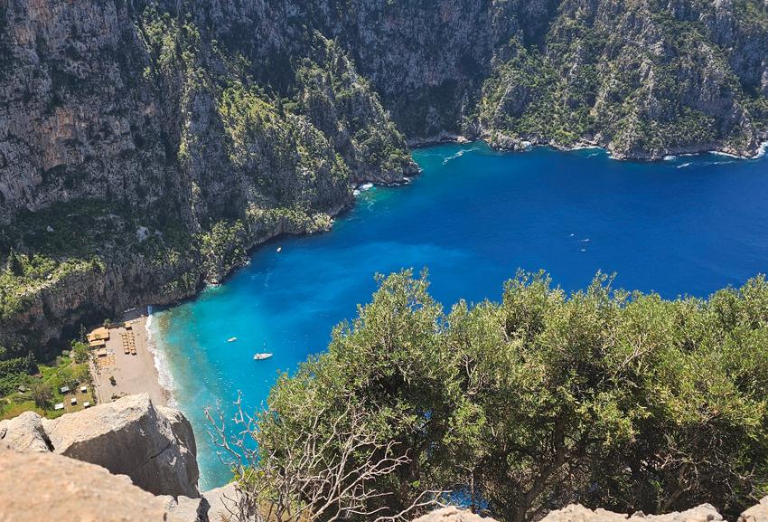 Kelebekler Vadisi ve Kabak Koyu Manzarası